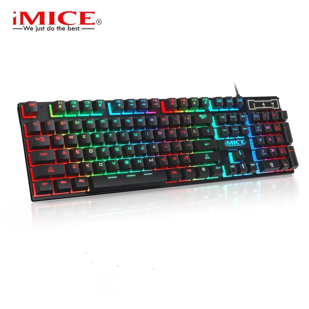 Gaming keyboard Gamer keyboard with backlight USB 104
