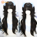 MEIFAN Long Lolita Ombre Harajuku Wig With Bang