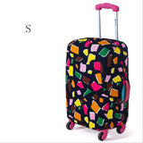 Fashion Suitcase Cover Travel Luggage Protector 5 Colors