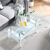 Living Room Rectangle Coffee Table, Tea Table Suitable