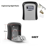 Key Safe Box Weatherproof 4 Digit Combination Outdoor