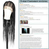 Kalyss Criss Cross Knotless Box Braided Wigs with