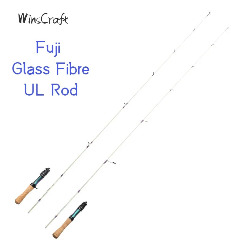 WinsCraft Fuji Glass Fibre Ultralight Trout Fishing Rod