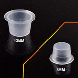 1/2PCS Plastic Tattoo Ink Cups 8mm 11mm 15mm