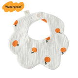 New Thickened 7 Layers Cotton Waterproof Baby Bibs