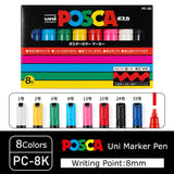 Japan Posca Marker Pen Set Non-Toxic Utilies Escolares