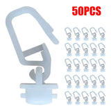 50pcs Curtains Hooks For Volvo, Man, Iveco, Rear