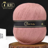 150g Solid Color Silk Cotton Yarn Soft Yarn