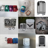 Motorcycle accessories YFTK Mnch King Duck Crystal Engraved