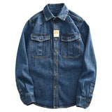 Heavy Duty Denim Shirt for Boys with Loose