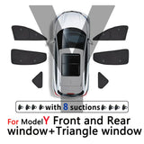 Car Side Window Sunshade Front Rear Windshield Privacy