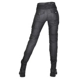 Volero Female Motorcycle Riding Pants Motocross Pain-Coat Hard Surface Casual Jeans For Girls Knight Cycling Protective Trousers