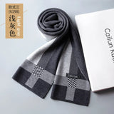 Fashion Classic Business Scarf Men Wool Scarf Soft