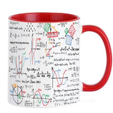 Math Teacher Mugs School Students Cups Mathematics Parabolic