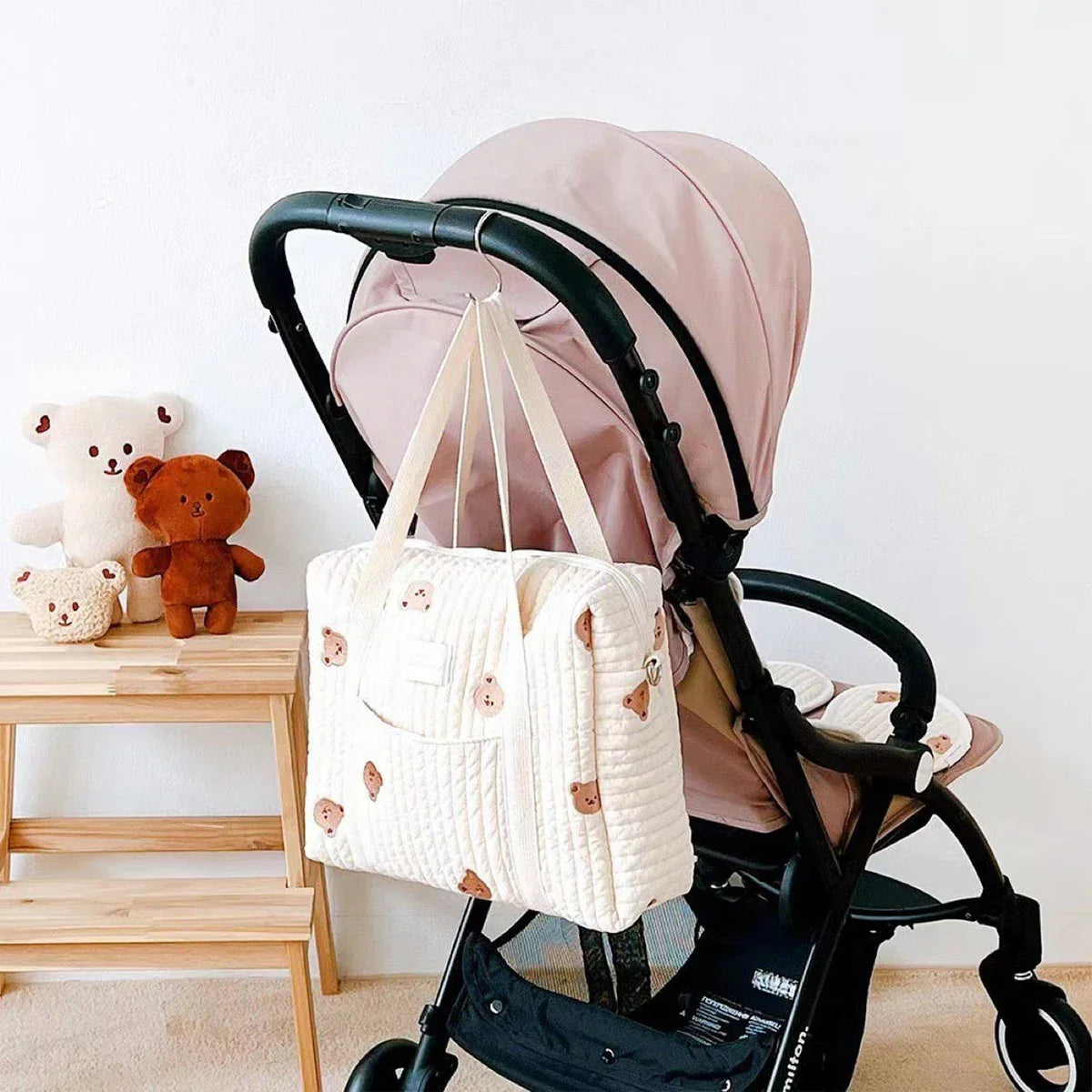 South Korea Instagram wind large capacity mommy bag