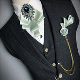Men's Bow Tie Corsage Pocket Towel Sets British