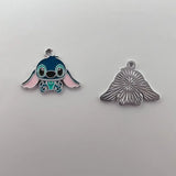 10pcs Enamel Pack Alloy Drops Animal Stitch Charm