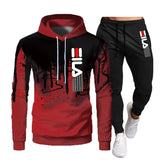 2023 Brand Autumn and Winter Hoodie Suit Men's