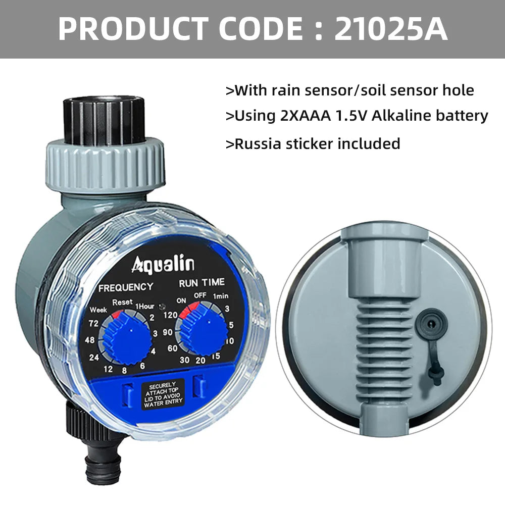 Garden Water Timer Ball Valve Automatic Electronic Watering