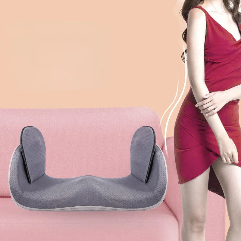 Pelvic seat cushion, crotch retraction, hip bone lifting,