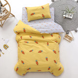 Children's Cotton Three-piece Set Kindergarten Nap Cartoon Bed