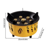 Portable Camping Stoves Burner Windproof Gas Stove Outdoor