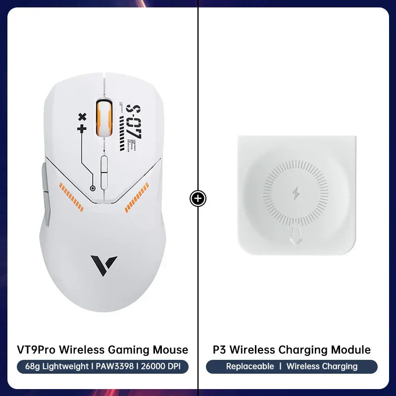 Rapoo VT9PRO Wireless Gaming Mouse Esports Grade 68g