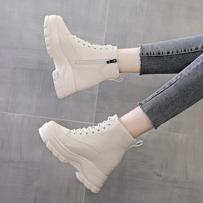 9cm Platform Wedge Sneakers for Women