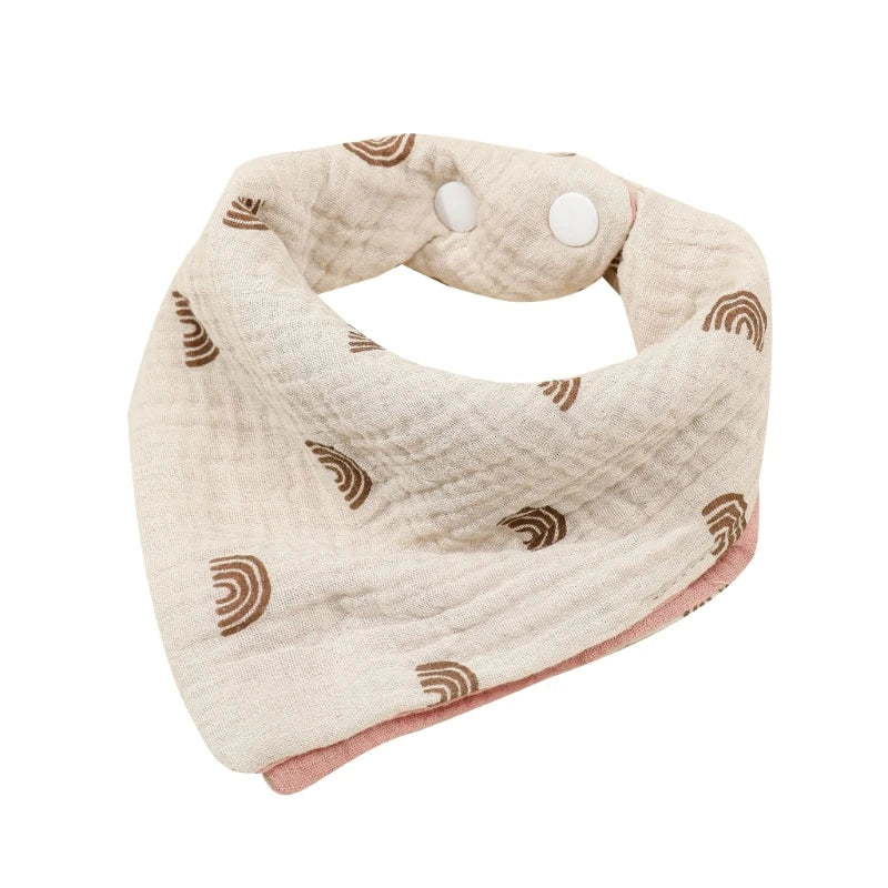 Baby Bibs Bandana Muslin Drooling Bib for Infant