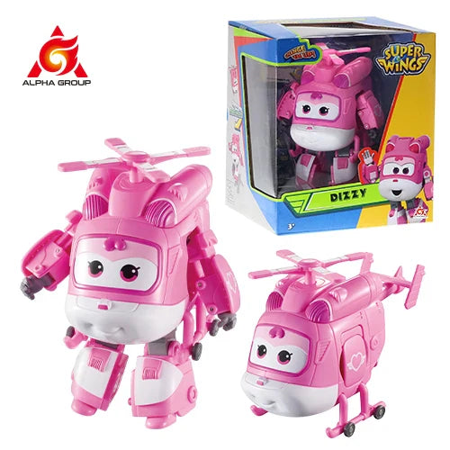 Super Wings 5 Inches Transforming Jett Dizzy Donnie