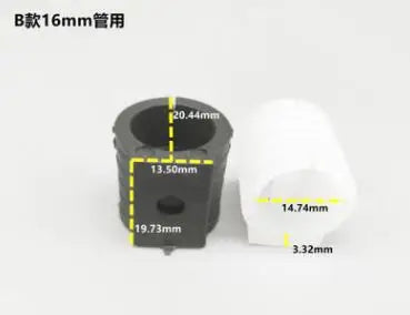8pcs Plastic Office chair leg pads Cover 25mm