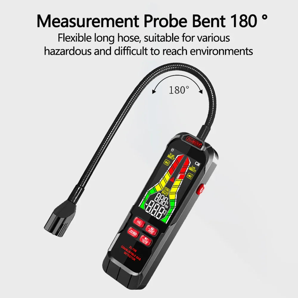 Handheld Combustible Gases Leak Detector Natural Gases Leakage