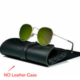 LeonLion 2023 Round Retro Sunglasses Men Round Vintage