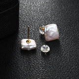 Baroque Natural Freshwater Pearls Square Shape and Multiple