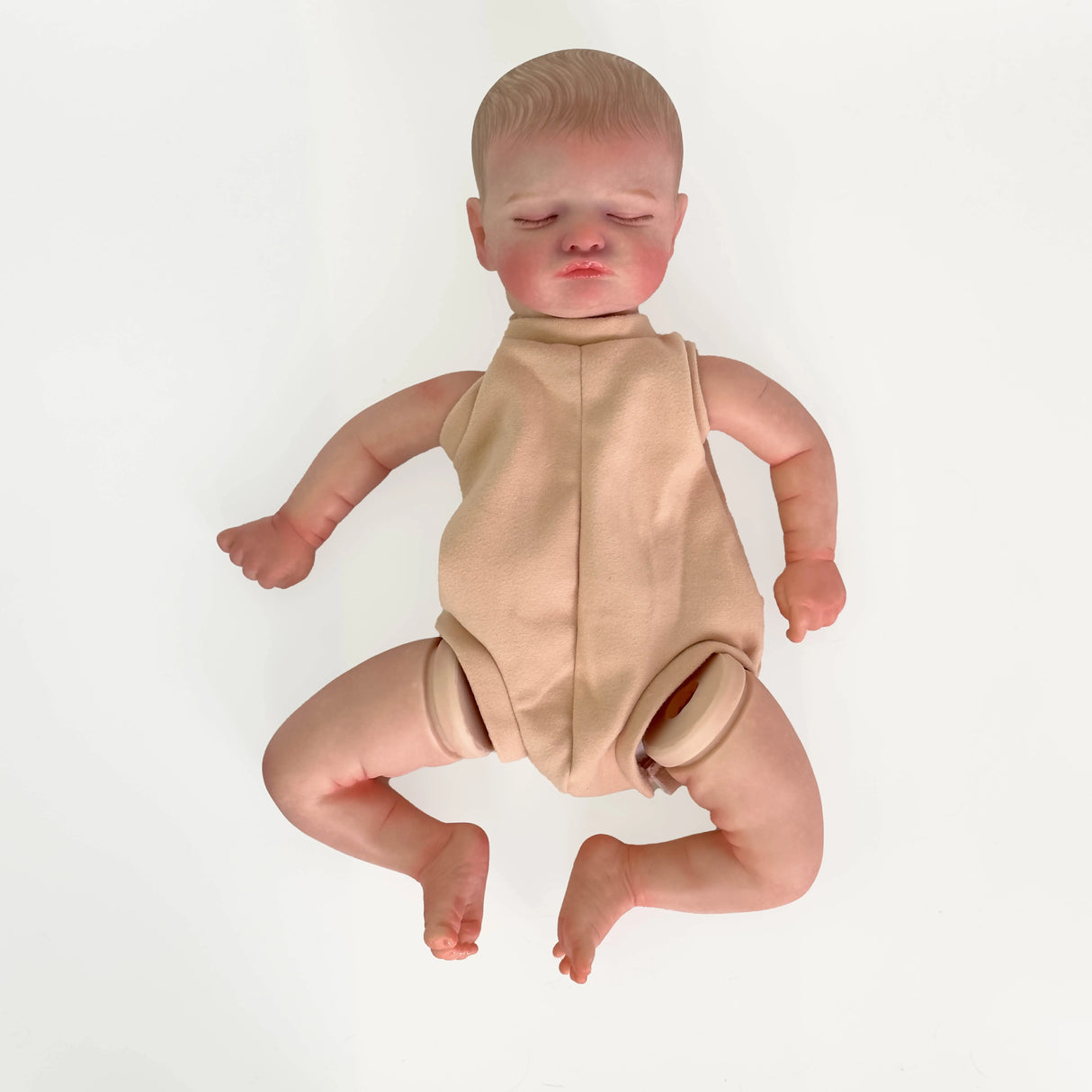 NPK 19inch Newborn Baby Reborn Doll Kit Baby