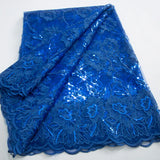 French Tulle Lace Fabric 2024 High Qulity African
