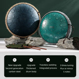 Hluru Music Drum 15 Notes Glucophone Steel Tongue