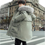 Winter New Men Fashion Down Down Cotton-Padded Jacket