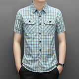 Summer Cotton Men's New in Shirt Slim Fit