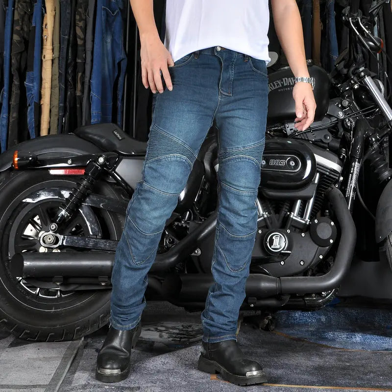 New Motorcycle Pants, Riding Jeans, Anti-fall, Classic Harley-Davidson Motorcycle Rider Pants, Racing Pants for All Seasons