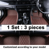 Custom Made Leather Car Floor Mats For Toyota