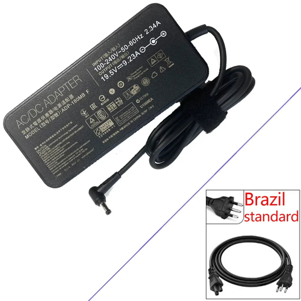 180W 19.5V 9.23A Laptop AC Adapter Charger for Hyperbook SL500 & Chicony Models