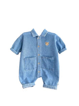 Baby Rompers Infant Boys Girls Clothes Denim Jumpsuits