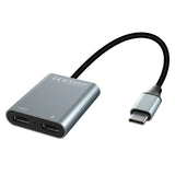 2 in 1 USB-C HUB PD100W&Data Transfer USB
