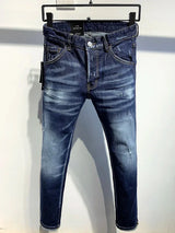 new BRAND Men Jeans Badge Printed dsq2 Coolguy