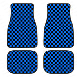 Checkerboard Car Mats Auto Parts Rubber Floor Mats