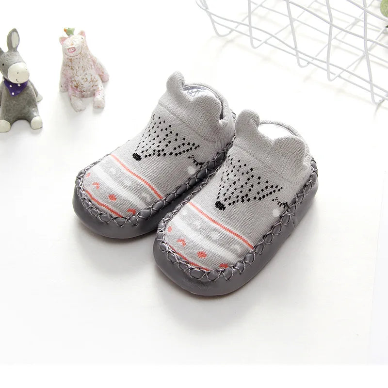 Baby Socks Shoes Infant Cute Cartoon Kids Boy