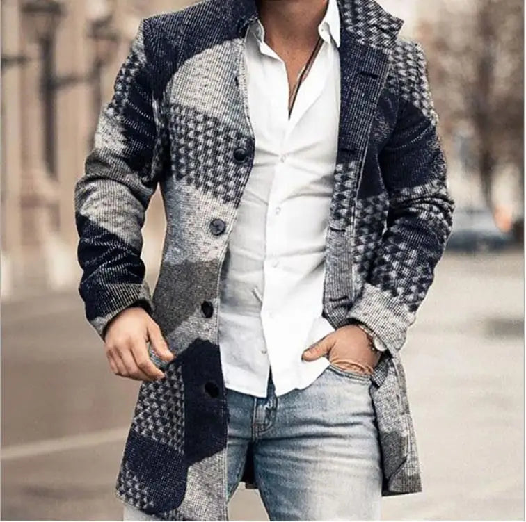 Men Clothing 2023 European American Autumn Winter New