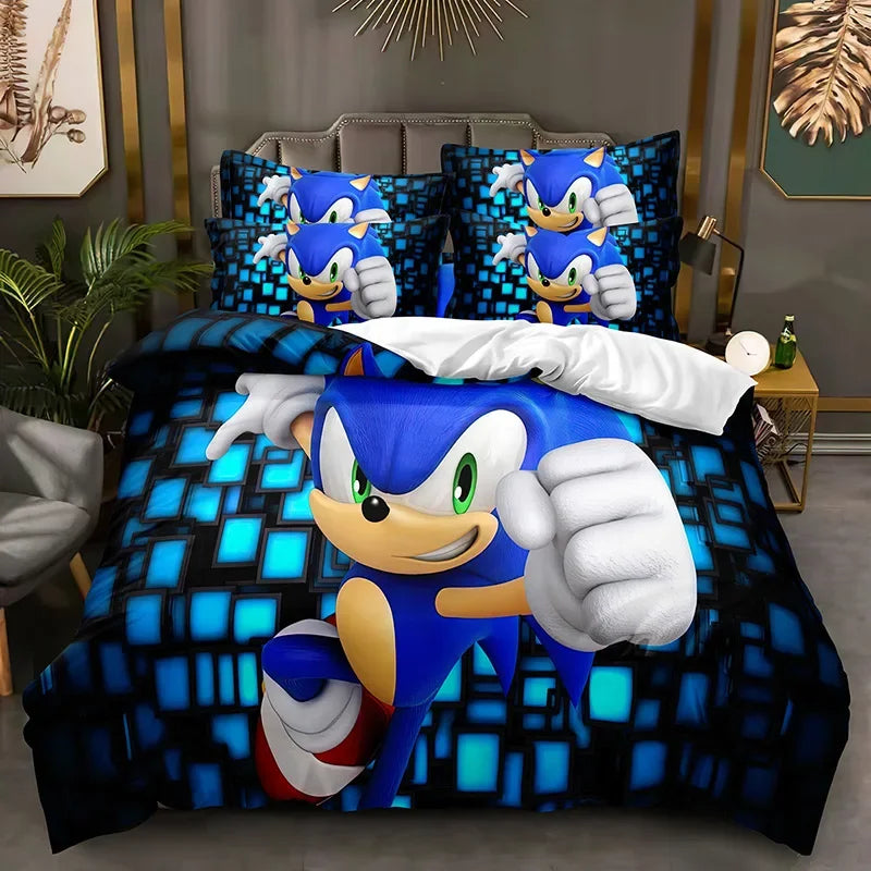Sonic Simple Duvet Cover Single Piece Dormitory Upper