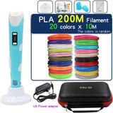 Creative 3D Printing Pen for Kids - LCD